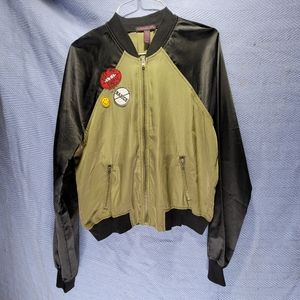 MATERIAL GIRL LITE WEIGHT BOMBER JACKET
